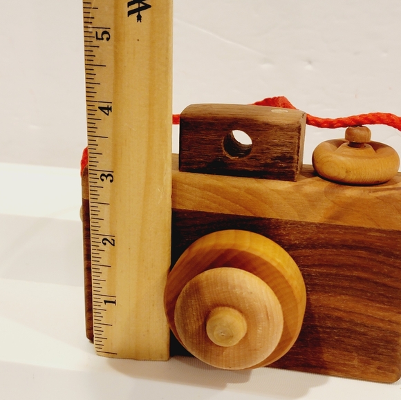 Wooden Toy Film Camera Pretend Play - Picture 4 of 10